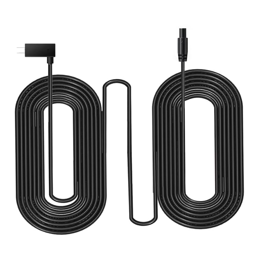 Cavo Collegamento Telecamera Posteriore TILLMANER - Compatibile Con 70MAI RCO6, RC05, RC09, RC12, RC11, FC02, RC14, Lunghezza 6 M, Nero