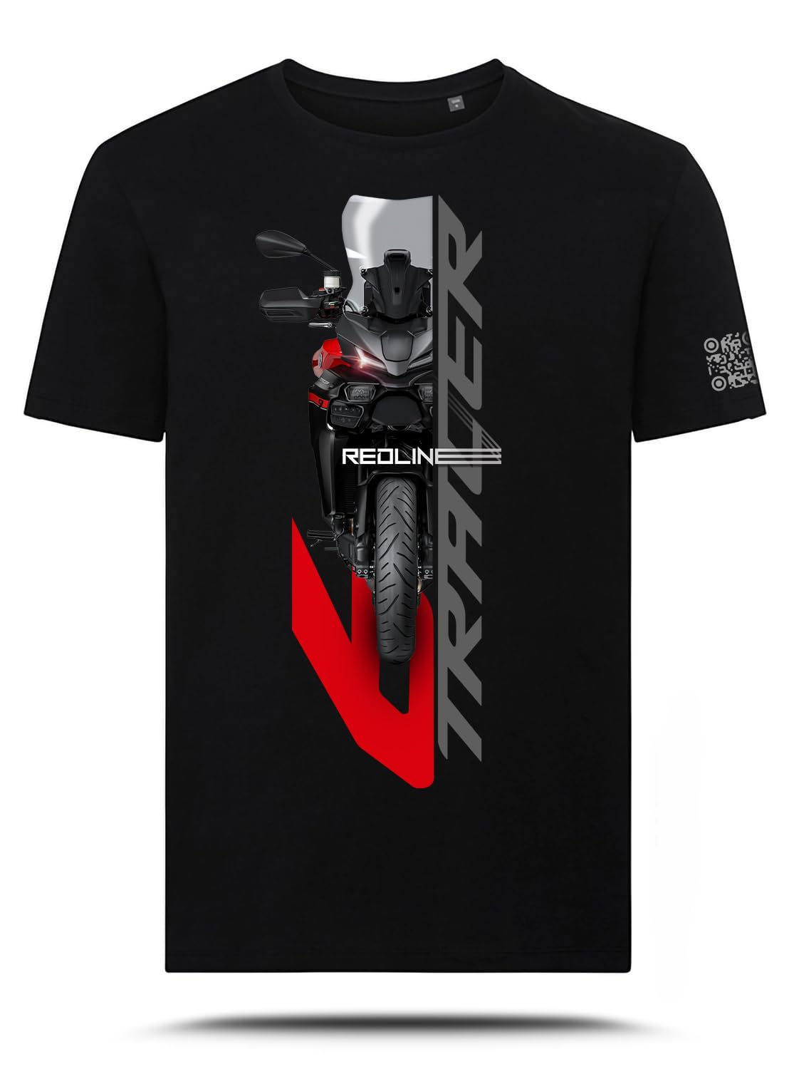 Camiseta con gráfico AZ Graphishop compatible con Tracer 9 2025 Redline TS-FM-181