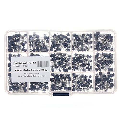 5 Set 600 Pezzi 15 Kit Transistor To-92 Assortimento Con Scatola