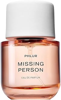 PHLUR Missing Person Eau de Parfum - Full Size Perfume Fragrance - Floral Skin Musk Perfume with Bergamot, Musk, Orange & Sandalwood (50mL)