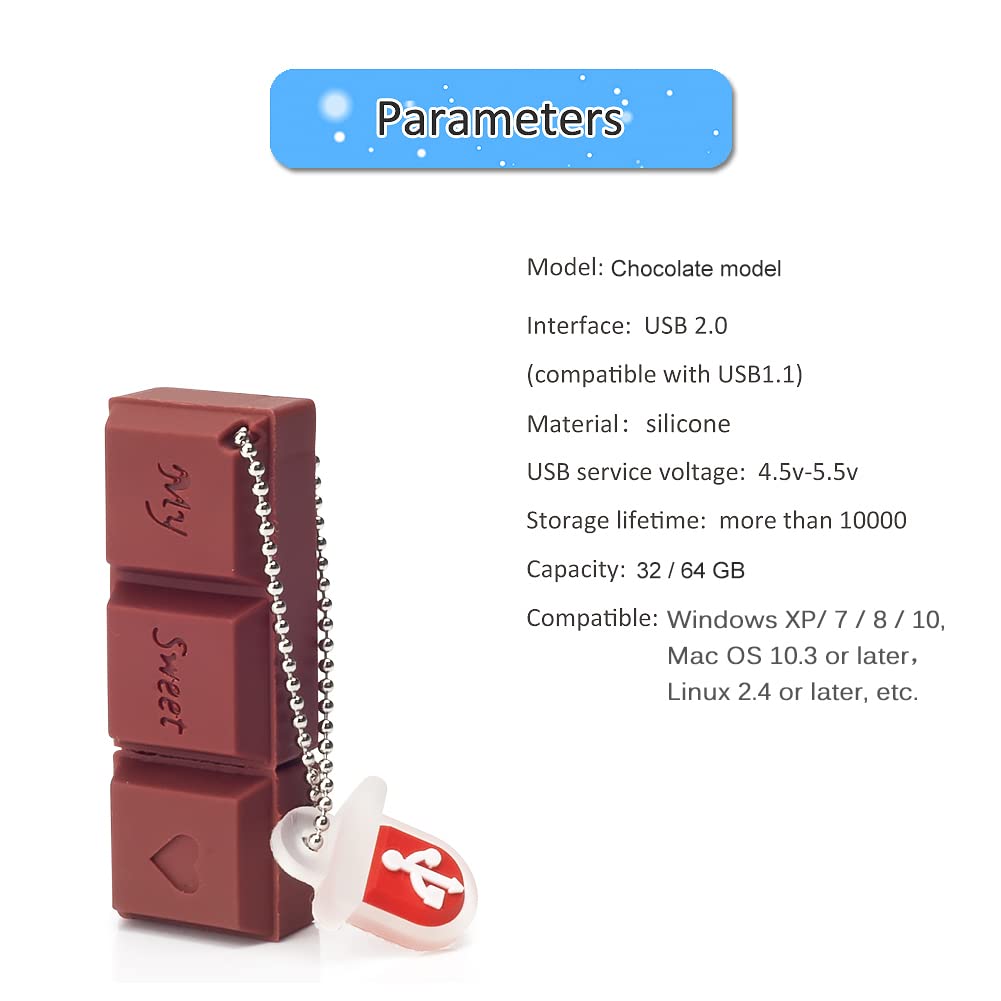 64 Go Clé Usb En Forme De Petit Renard, Borlterclamp