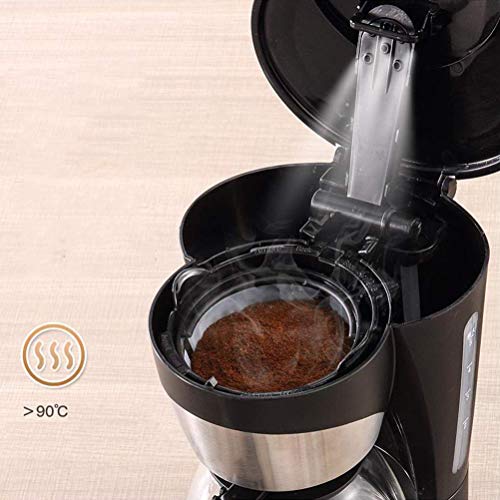 BXU-BG Filterkaffeemaschine, 0.75L Kapazität Kaffeemaschine Programmierbare 24-Stunden-Timer mit LCD-Display, 800W… – Bild 4