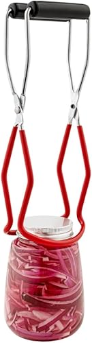 Restaurantware Met Lux - Elevador de tarros de conservas de 8.8 x 3.2 pulgadas, 1 agarrador de tarros de masón duradero, soporta altas temperaturas,