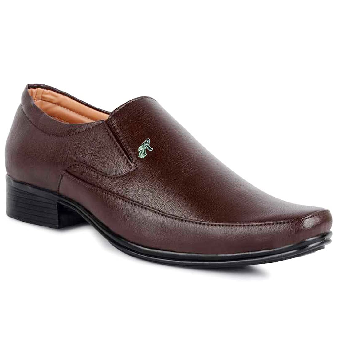 Vitoria Mens Synthetic Leather Slip-On Formal Shoes for Mens and Boys/Office Shoes/Suit Shoes/Dress Shoes/Party Shoes Brown (B097GY8649) Amazon Price History, Amazon Price Tracker