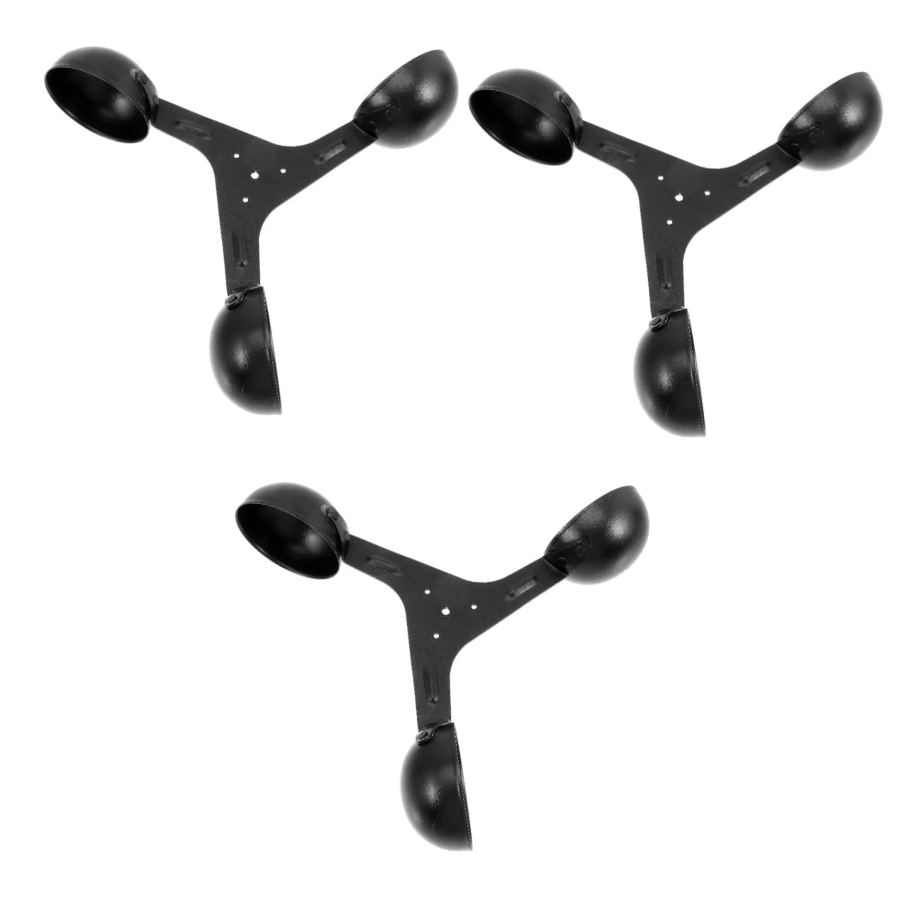 3pièces Anémomètre à Coupelles Pour Mesure De Vitesse Vent Capteur Pour Météorologique Compatible Avec Divers Systèmes De Mesure