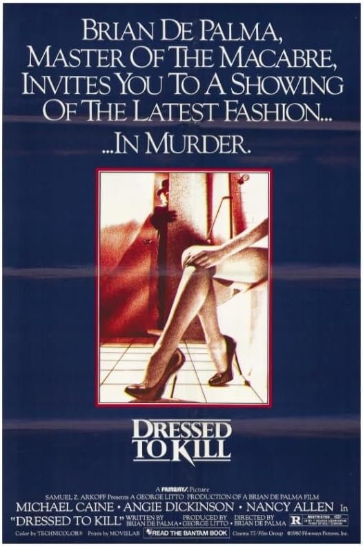 Amazon.com: Dressed to Kill Movie Poster Print (27 x 40): Posters & Prints