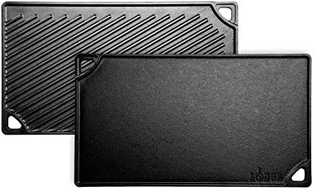 Lodge LDP3 Reversible Grill/Griddle, 9.5-inch x 16.75-inch