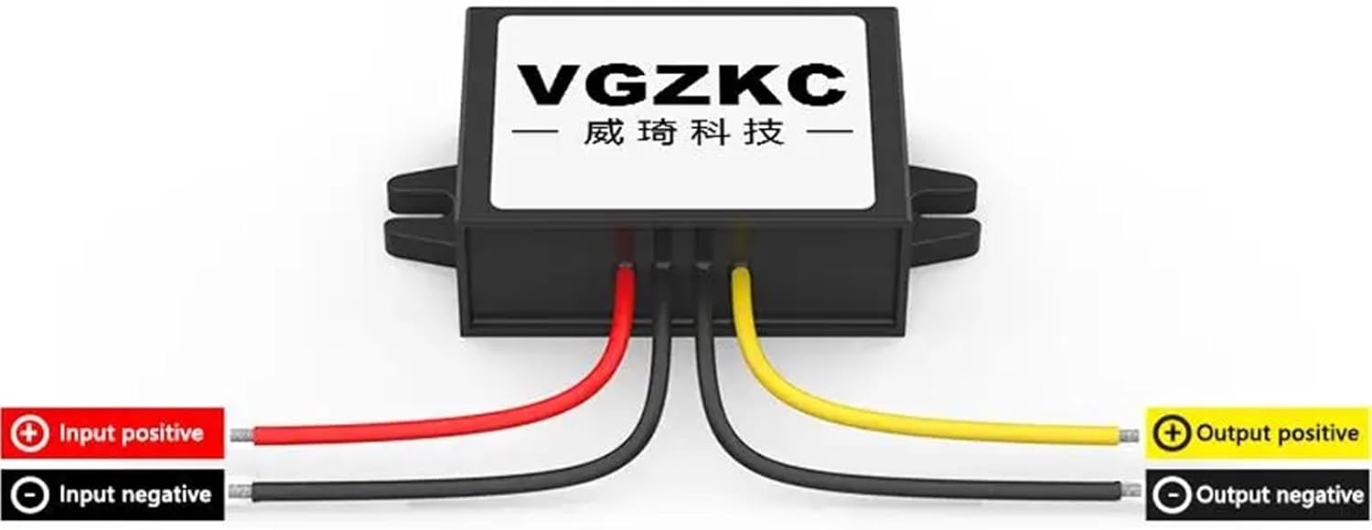 36V48V to 24V 1A 2A 3A Step-Down Power Module 48V to 24V Vehicle DC Power Converter(36V 48V to 24V 1A)