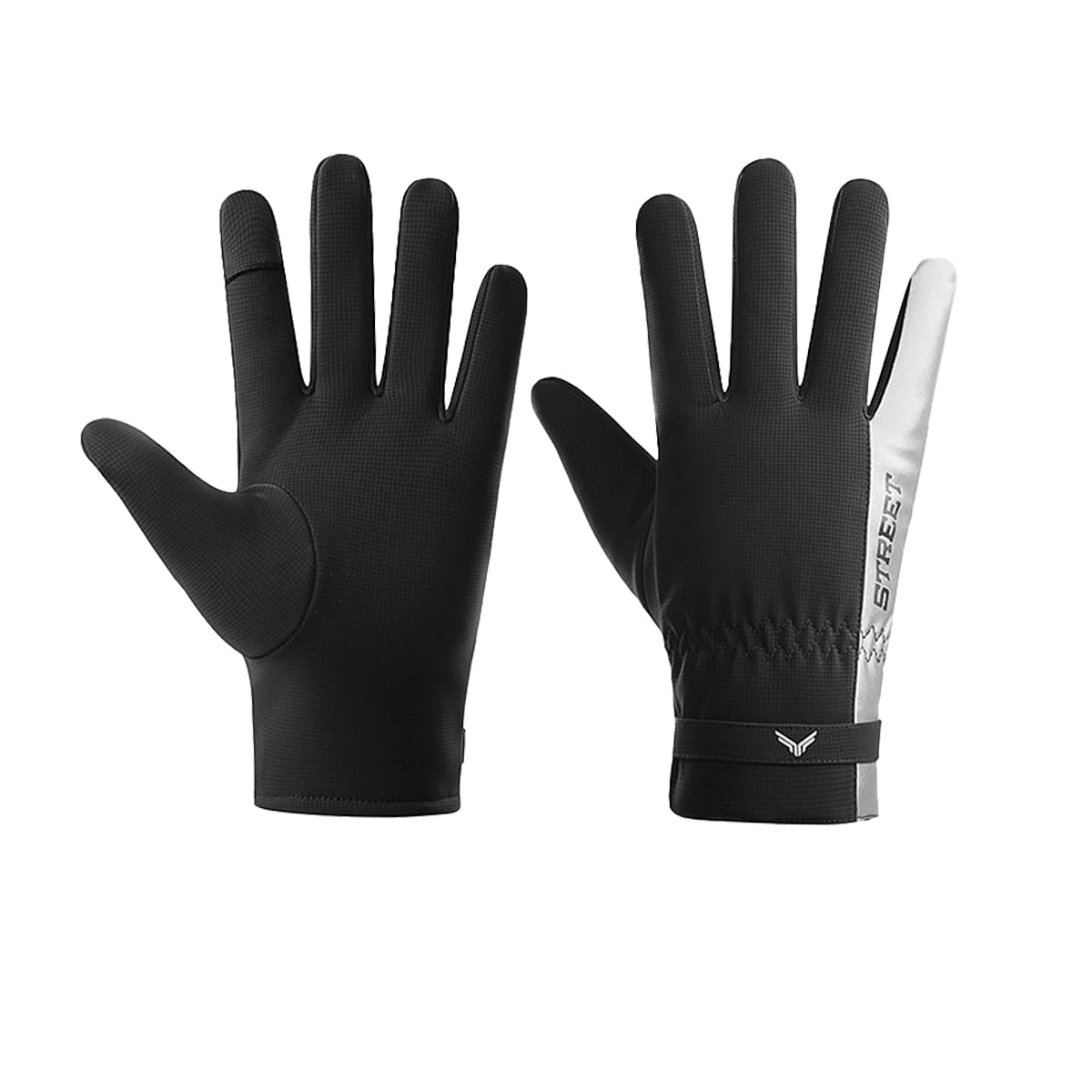 Guantes de Invierno Impermeable Táctil para Ciclismo Running Esquí, Cálido y Resistente al Viento