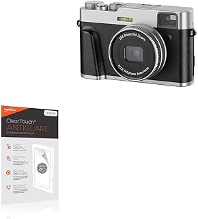 BoxWave Screen Protector Compatible with Femivo Digital Camera (3 in) - ClearTouch Anti-Glare (2-Pack), Anti-Fingerprint Matte Film Skin