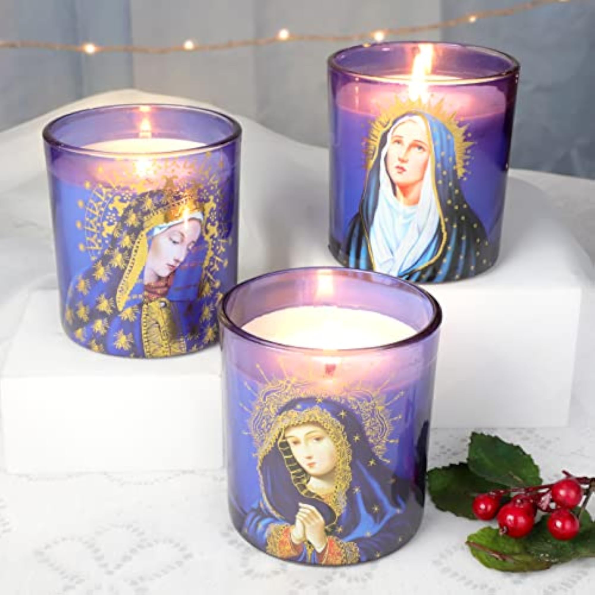Rosemary Scented Soy Candle Set