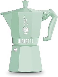 Bialetti cafeteira moka express exclusive verde 6 xicaras