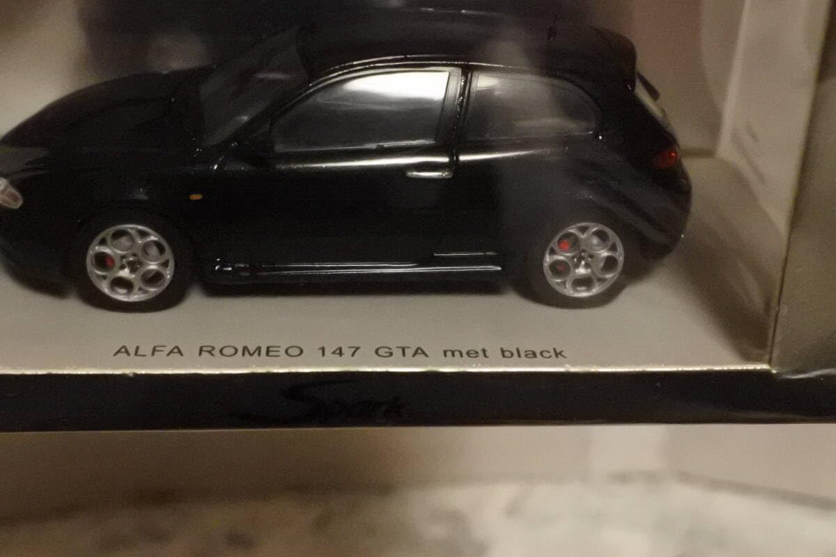 Amazon | スパークモデル アルファロメオ 147GTA 1/43 メタリック