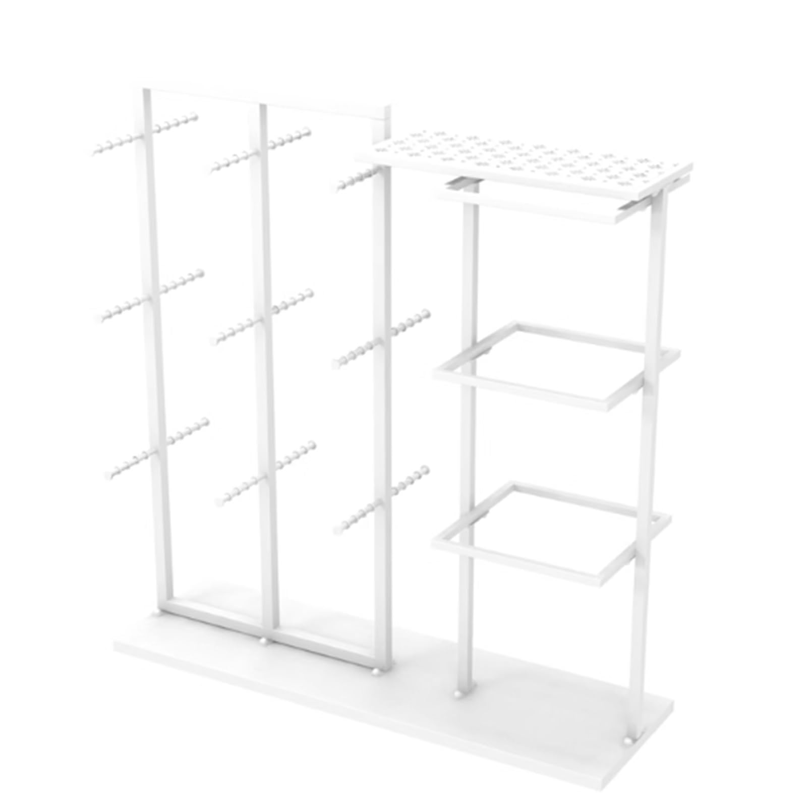 Organizer na biustonosz, metalowy wieszak na strój kąpielowy, wolnostojący stojak do przechowywania odzieży do sprzedaży detalicznej, ekspozycji bielizny i bielizny, niezbędny rynek rolniczy