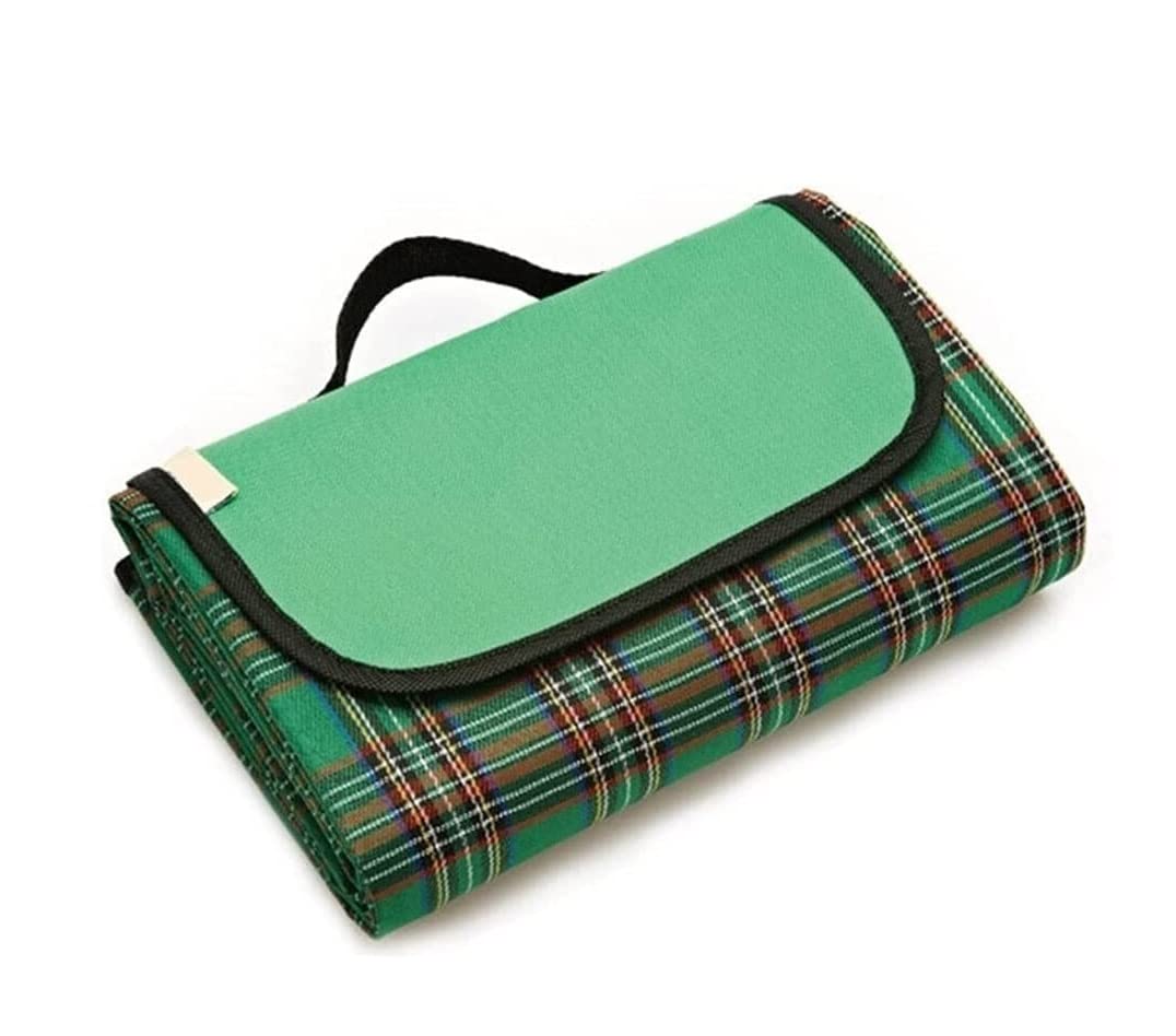 Nappe Pique Nique Couverture de Pique-Nique portative extérieure 150 * 200 cm avec fourre-Tout, Tapis Camping Pliable et imperméable pour Le Familial Extérieur Tapis