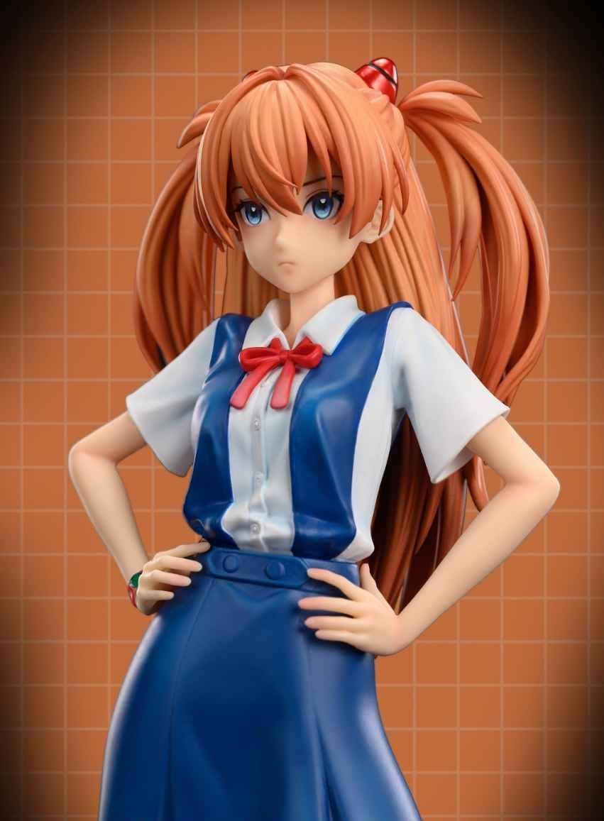 Amazon.co.jp: 式波・アスカ・ラングレー 幼少期 塗装済み完成品 1/6 