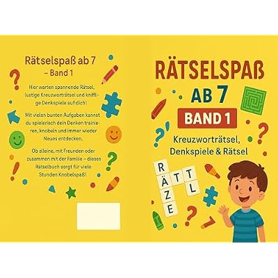 R&auml;tselspa&szlig; ab 7 Jahren &ndash; Band 1
