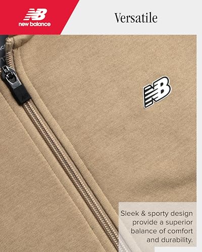New Balance Active Boys Zip Up Hoodie - Warm Fleece Hoodies for Boys Youth Kids Sweatshirt Activewear with Pockets (8-20)4