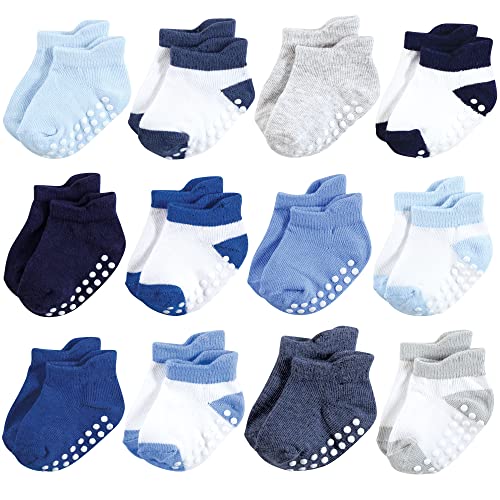 Image of Hudson Baby Unisex Baby Non-Skid No-Show Socks