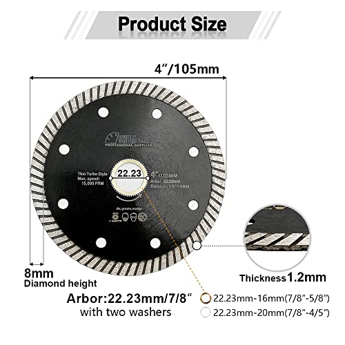 Kit de brocas de diamante para azulejos 16 piezas miniatura 6
