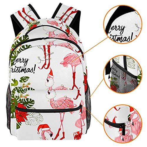 Sac à dos de Noël vert et multicolore pour vos sorties festives d'hiver - 3