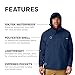 Grundéns Cutter Jacket – Waterproof, Packable, Lightweight Rain and Wind Resistant Fishing Jacket for Men, Dark Navy, X-Large