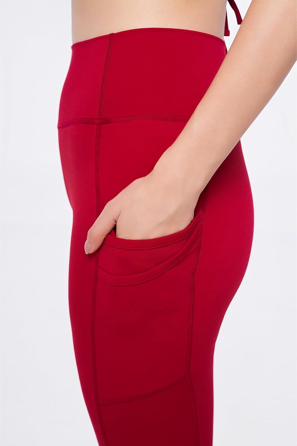 Women’s High-Waist Scarlet Leggings, Seamless Compression Yoga Pants with Tummy Control, Squat-Proof - Image 4