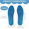 Solette Magnetiche 1 paio Solette Scarpe Gel Magnetiche per Uomo E Donna Fascite Plantare Riflessologia Agopressione Plantare Ortopedico Neutralizza Sforzo Sul Tallone e Sull'arco (35-40)
