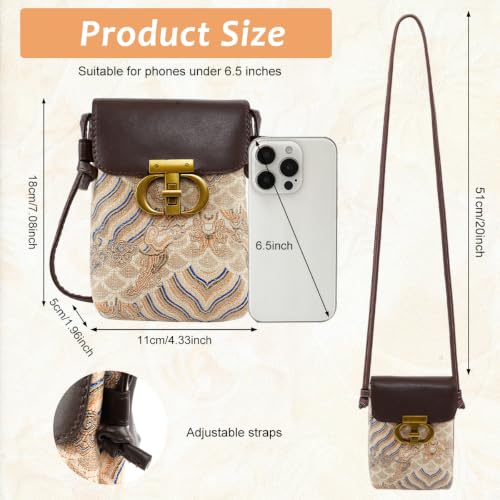 Image of PALAY Women Sling Bag Girls Stylish Pu Leather Crossbody Bag For Girls, Sling Phone Bag Double Layer Daily Bag With Detachable Shoulder Belt Small Sling Zipper Bag, Girls Gift - 1