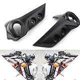 GZYF Motorcycle Front Headlight Lamp Side Bracket Holder Compatible with Yamaha Fazer FZ6N 2004-2010