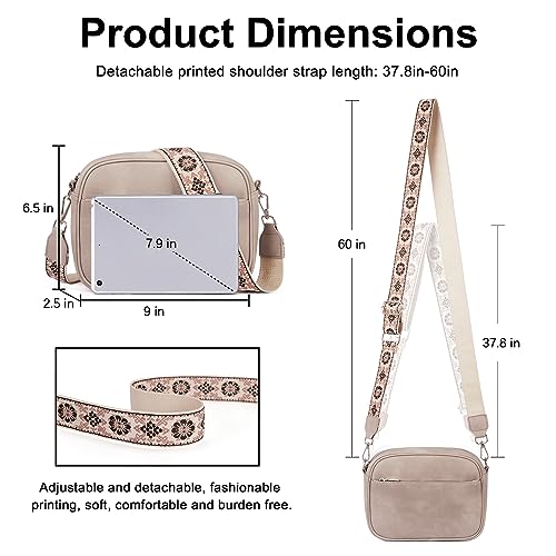 CLUCI Crossbody Bags for Wome bundles with Women Wallet4