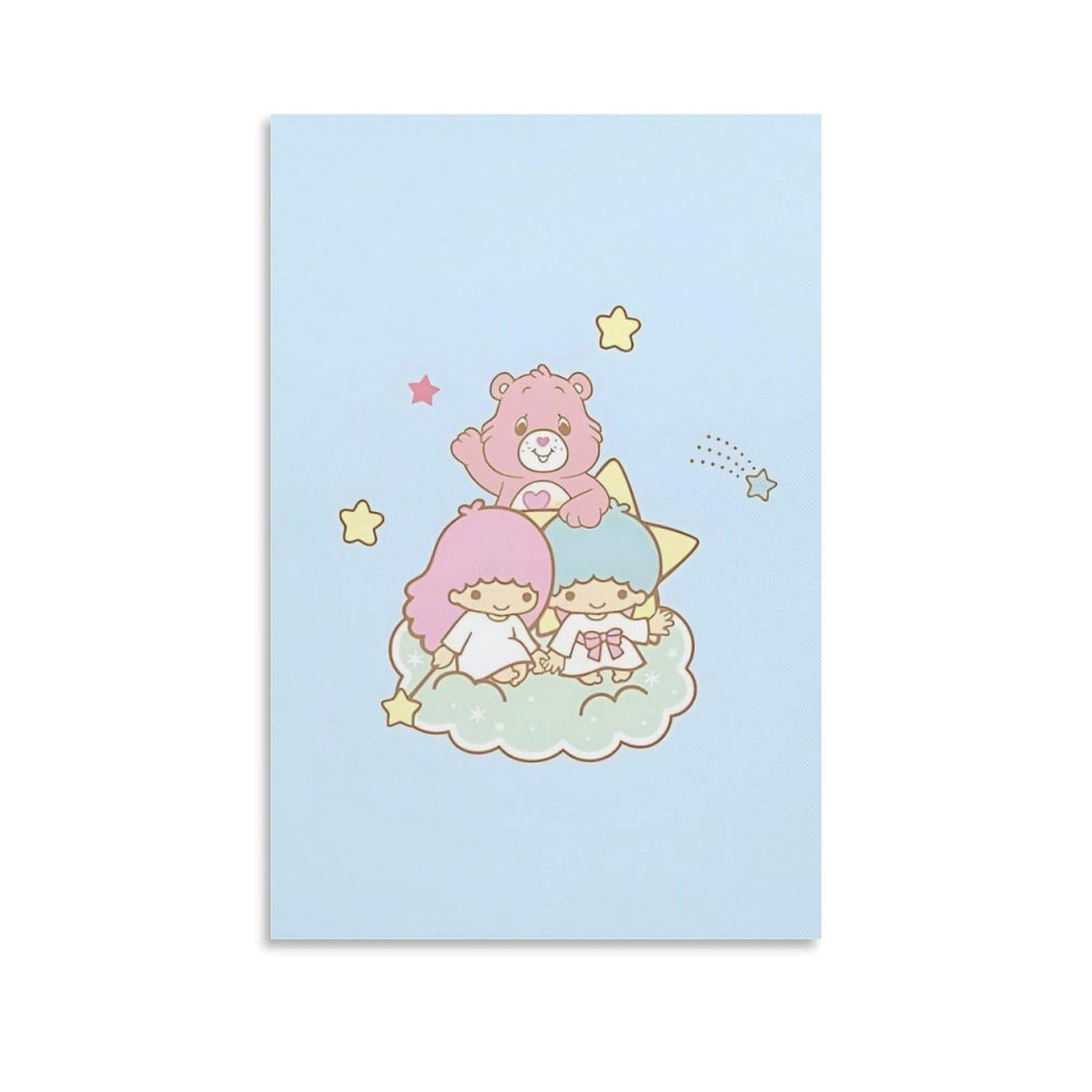 Amazon.co.jp: ケアベア キキララ アートポスター 飾り絵 かわいい