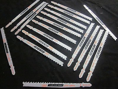 ~ 100~5-1/4" T-Shank Jigsaw Blades All Purpose Bosch Type T345XF BI-Metal