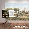 VIVO Tripod 32 to 55 inch LCD LED Flat Screen TV Display Floor Stand, Portable Height Adjustable Mount, Black, STAND-TV55T #5