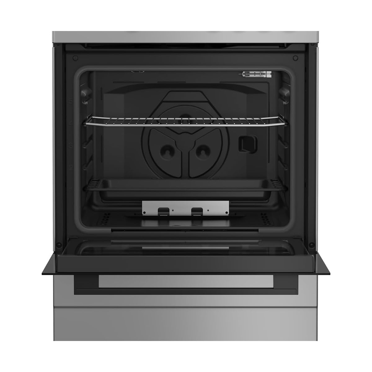 Cucina A Gas I6GGKMS 60 Cm, 4 Fuochi, Forno A Gas, 64 Litri, Click&Clean, Steam&Clean, Timer, Colore Acciaio Inox, Classe Energetica A+