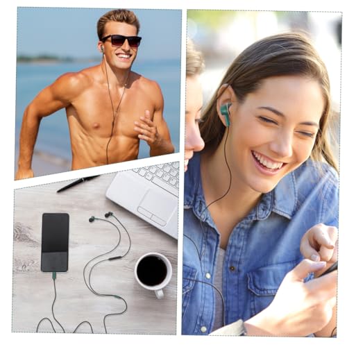 Auriculares tipo C ergonómicos VILLCASE con control integrado para llamadas claros 3