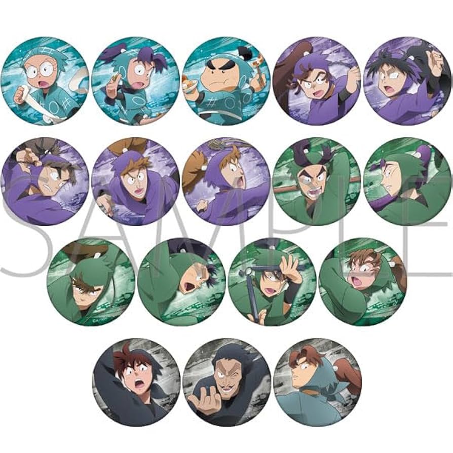 忍たま乱太郎最強の軍師　キャラバッジコレクションBOX 劇場版 忍たま乱太郎 ドクタケ忍者隊最強の軍師 キャラバッジ