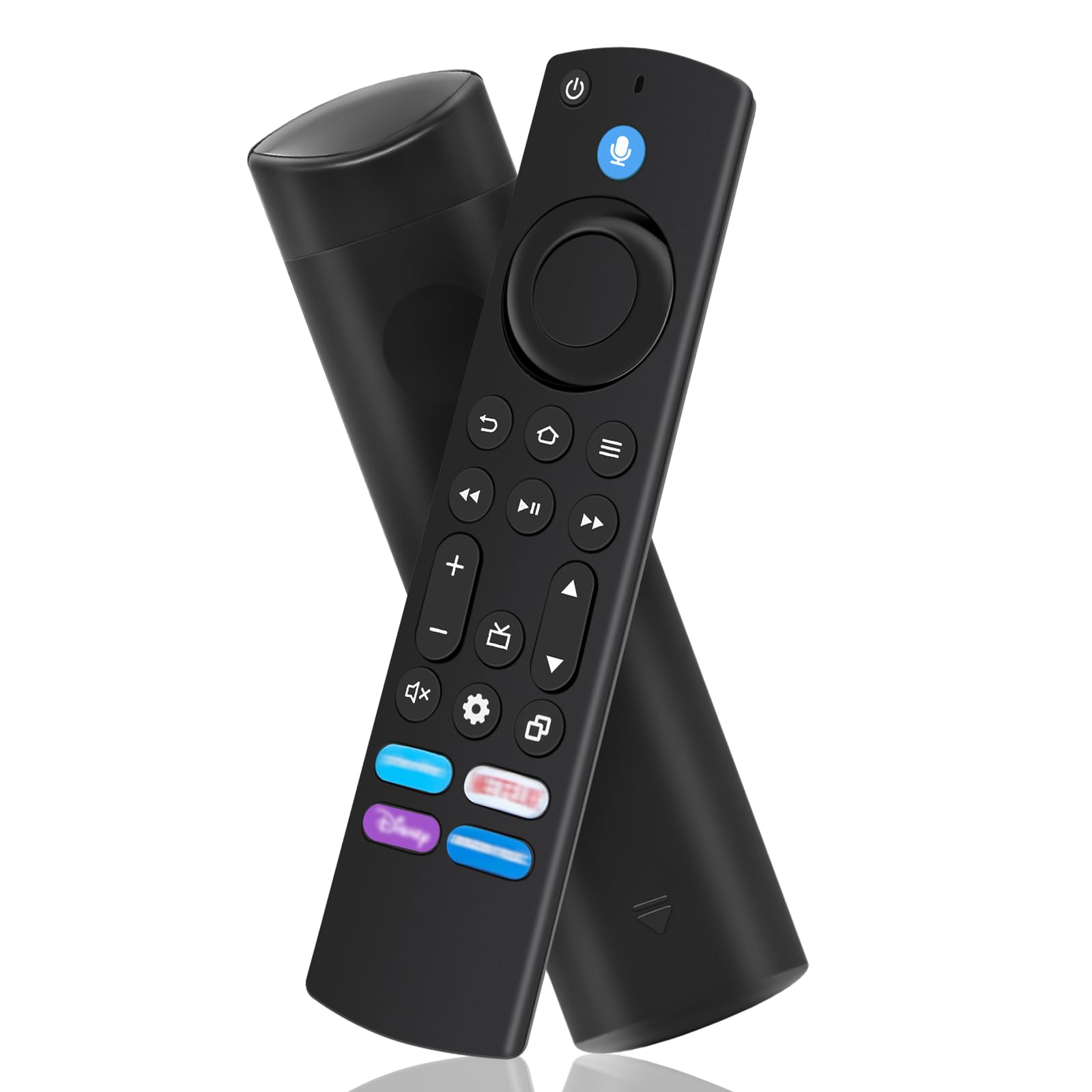 Ersatz-Sprachfernbedienung für AMZ Fir-e TV Stick (4k, 2. Gen, 3. Gen, Life), für AMZ F-ire TV Cube (1. Gen, 2. Gen, 3. Gen), AMZ Smart TVs/Insignia/Pioneer