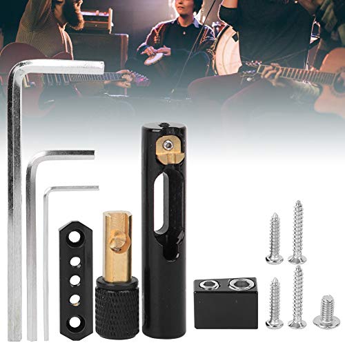 Ponte sem cabeça para baixo elétrico, ponte sem cabeça para baixo elétrico 5 cordas latão e liga ace