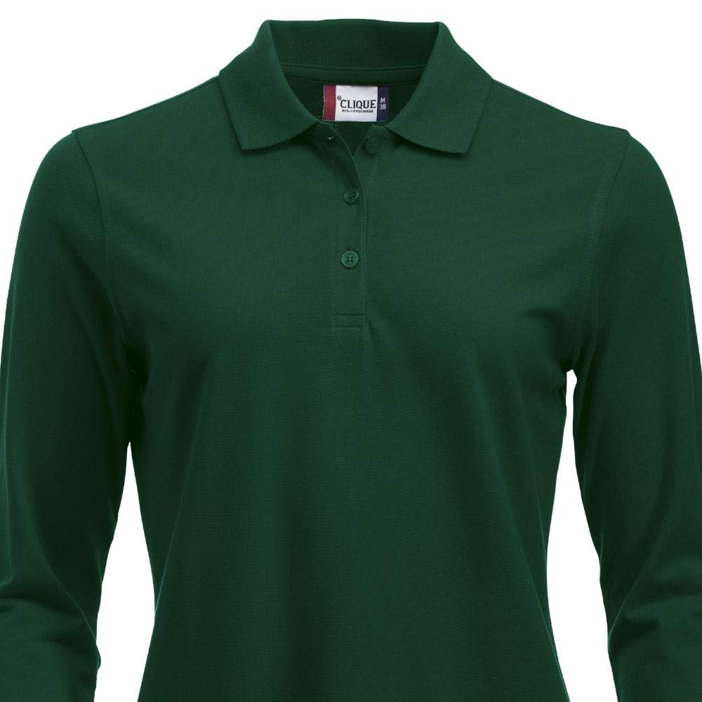 Clique Polo da Donna Classica A Maniche Lunghe Marion