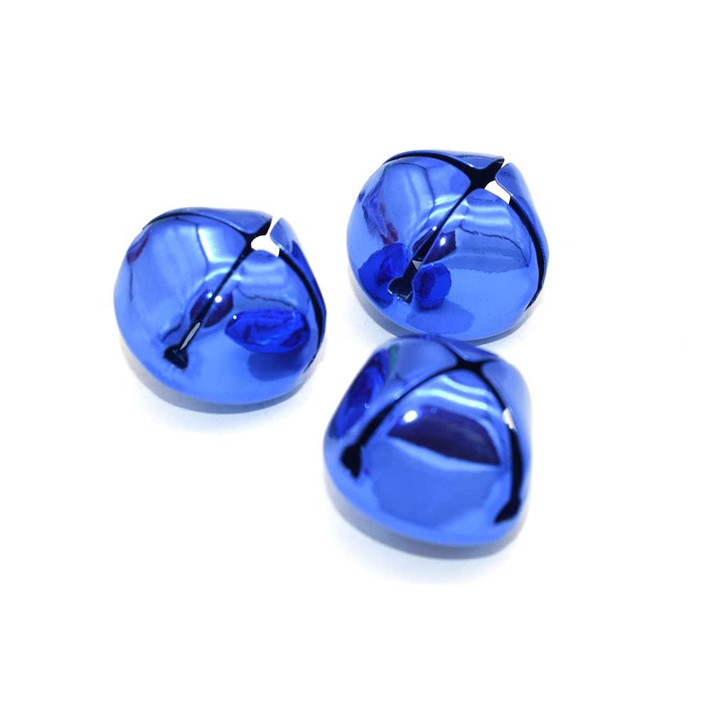Piccole campane di Natale, campane appese di Natal Campane di Natale piccole Campana di Natale blu da 8 pezzi
