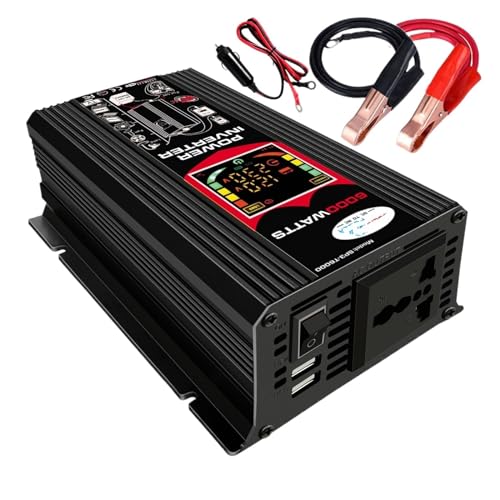 Onduleur intelligent 12V 110V résout les pannes de courant en voyage 500W