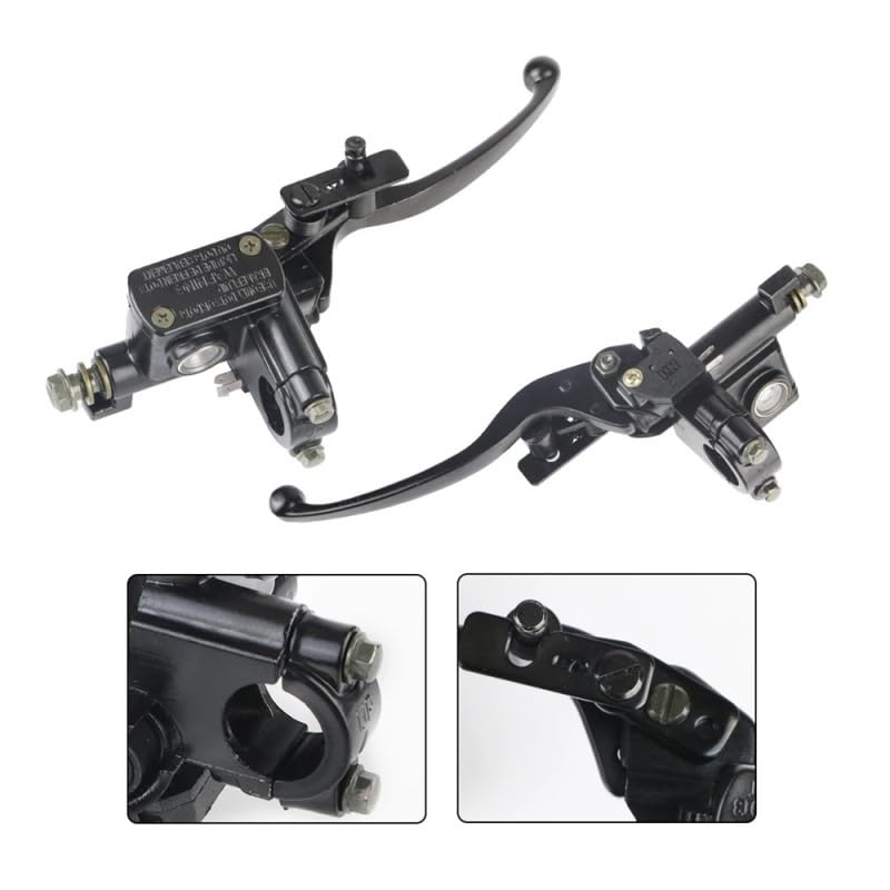 Embrague de motocicleta y palanca de freno hidraulico derecho universal 50cc-250cc dirt bike 6