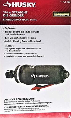 Husky 1/4 in. Straight Die Grinder 
