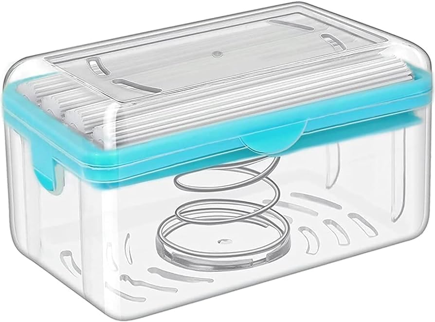 2-in-1 Portable Portable Laundry Rolling Soap Box Easy Cloth Washing Soap Roller, Plastic Dispenser Case with Lid Having Roller(Pack of 1) (B0CX4S2G9F) Amazon Price History, Amazon Price Tracker