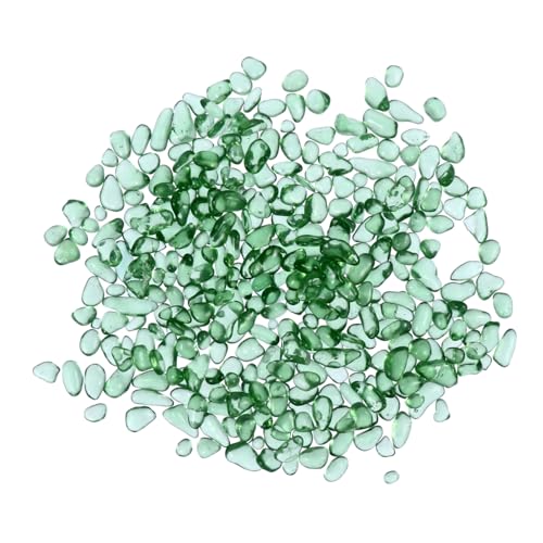 ifundom Piedras De Decorativas para Acuario Guijarros De Vidrio para Pecera De Piedras De Vidrio para Decoración De Pecera