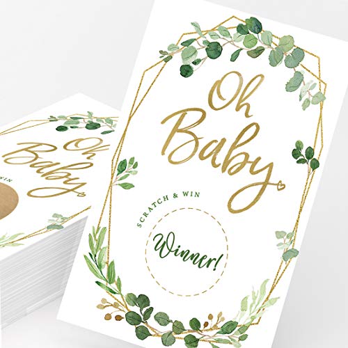 Juego de Baby Shower Scratch-Off con 30 tarjetas miniatura 5