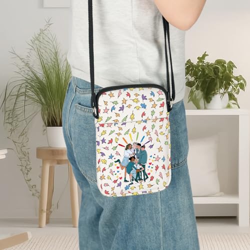 LEVLO Hi Leaves Crossbody Bag Nick & Charlie Fans Gift LGBT Shoulder Bag Nick & Charlie TV Series Merchandise 7