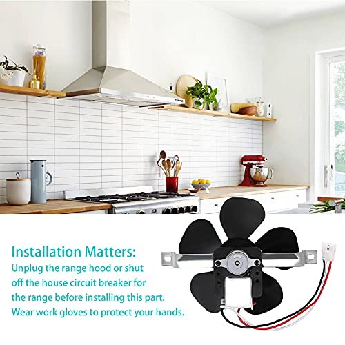 97012248 Range Hood Fan Motor Replacement For Broan 97012248 Hood Fan Motor Assembly By Appliancemates Replace Part #99080533, 99080492, 17869 #TOP4