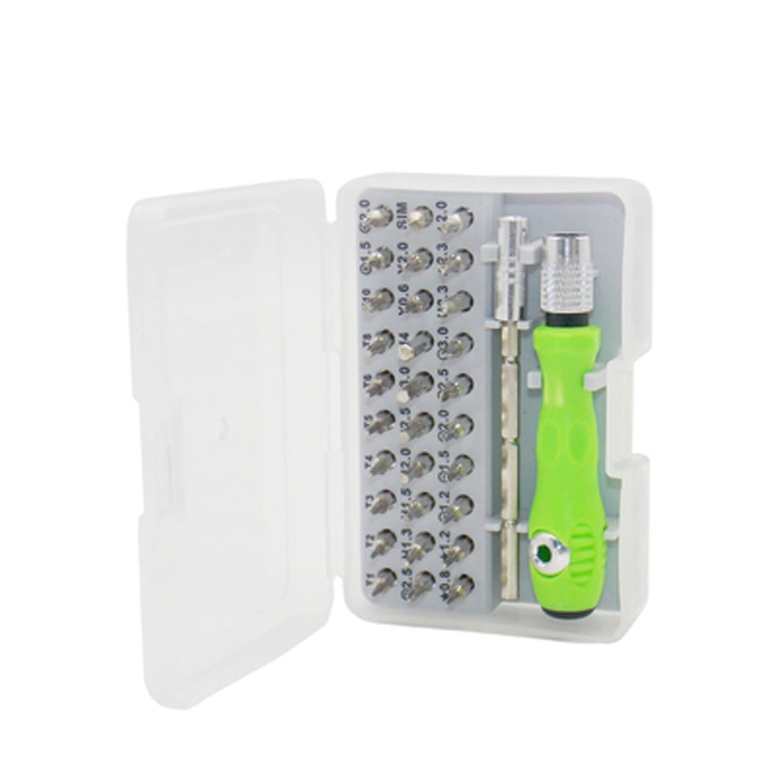 JINGYAN Destornilladores Magnetic Screwdriver 32 in 1 Combination Cross Multi-Function Disassembly Machine Repair Notebook Tool Set
